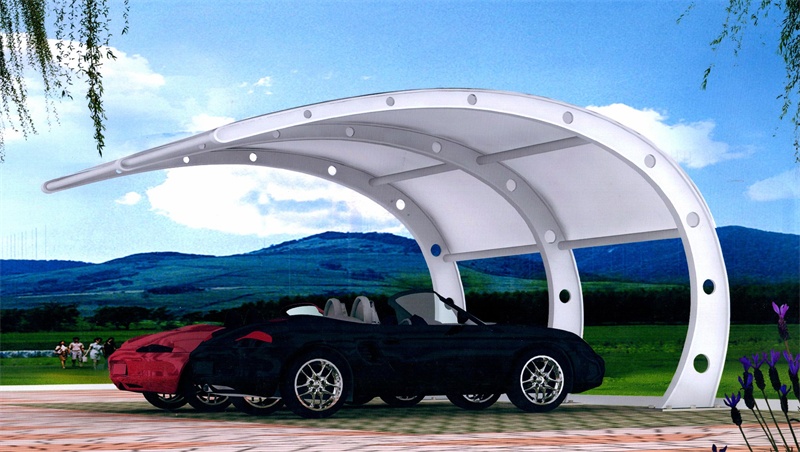 汽車停車棚膜結構